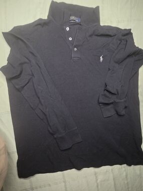 Polo Ralph Lauren Luxury Pima Cotton/Modal Long Sleeve Polo - XL